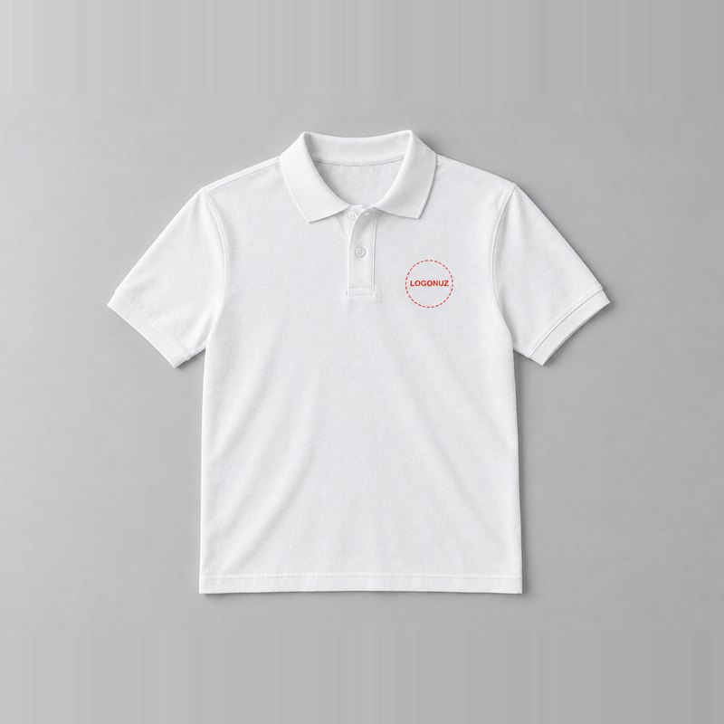 Lakos · kısa kol — logo baskı yeri